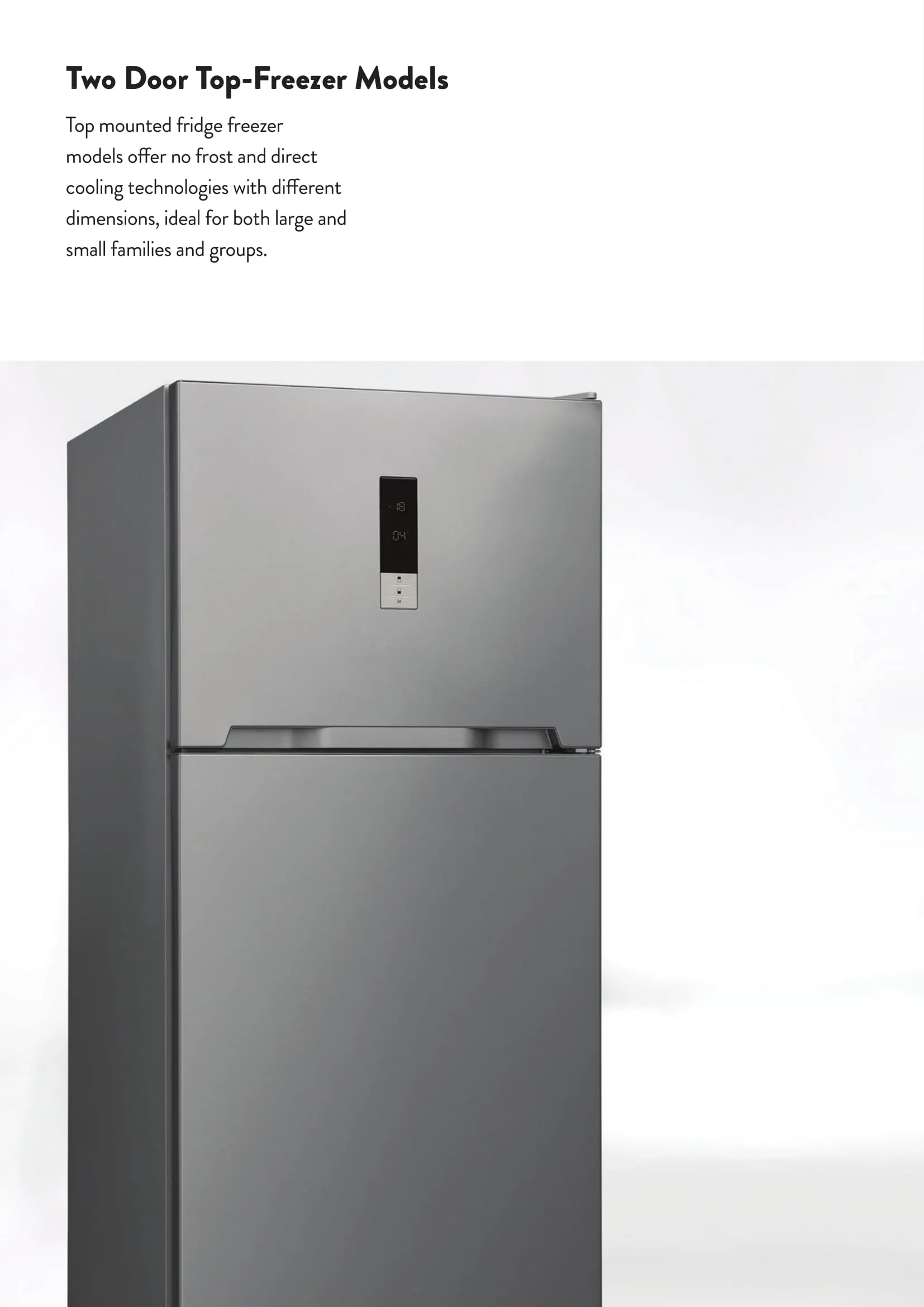 No-Frost Double Door Export Refrigerator (Tropical Climate) Model 5 — Major Appliances, Refrigeration & Consumer Electronics | COIDET & ATC