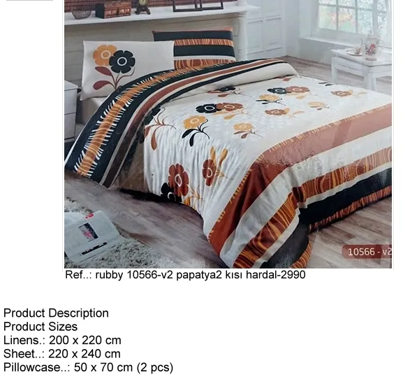 Decorative Bedspread & Cushion Fabric Collection Model 55 — Home Textiles, Denizli Bath Towels, Robes & Fabrics | COIDET & ATC