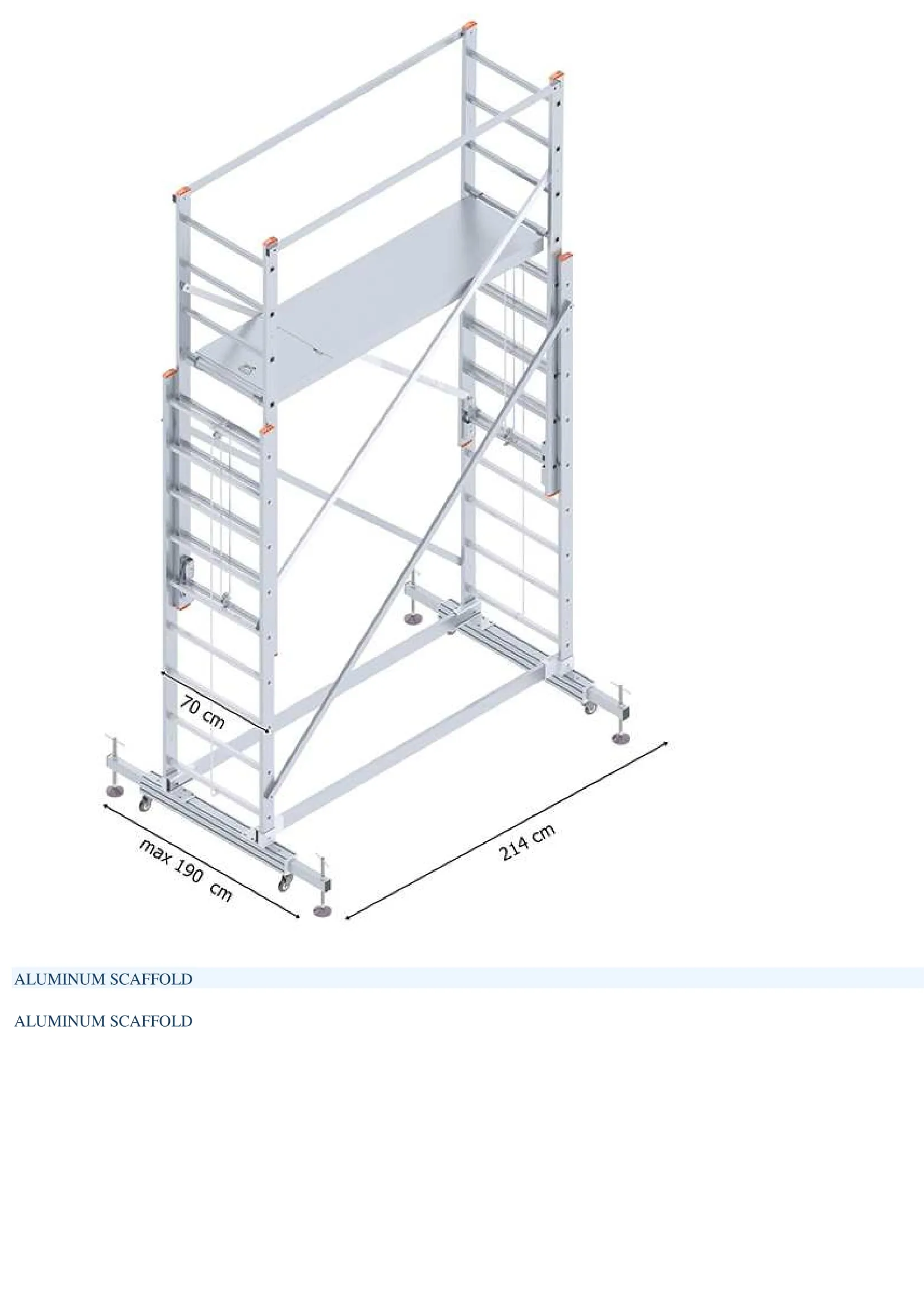 Multi-Purpose Folding Aluminum Household & Site Ladder Model 1 — Kitchenware, Glassware & Household Plastics | COIDET & ATC