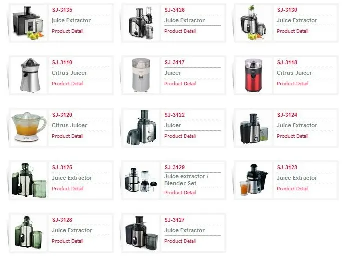 Small Home Appliances & Food Processor Export Series Model 10 — Kitchenware, Glassware & Household Plastics | COIDET & ATC