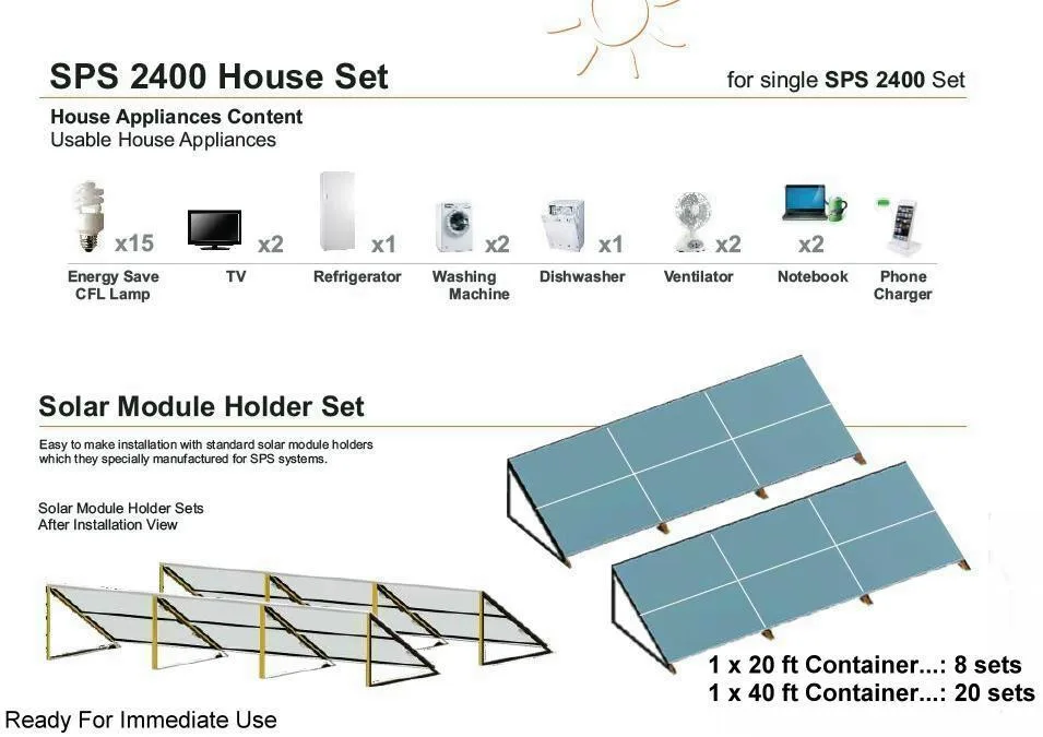 SPS-2400 Standalone Solar Power Generator & Lighting Kit Model 7 — Solar Energy Systems, SPS Power Packs & Lighting | COIDET & ATC