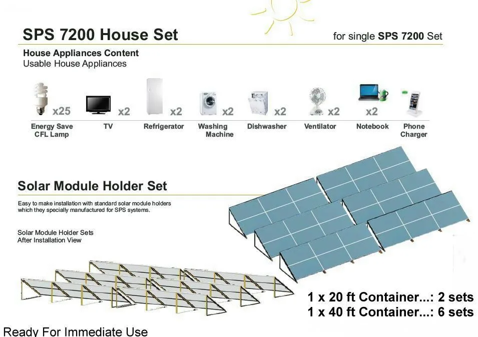 SPS-7200 Standalone Solar Power Generator & Lighting Kit Model 11 — Solar Energy Systems, SPS Power Packs & Lighting | COIDET & ATC