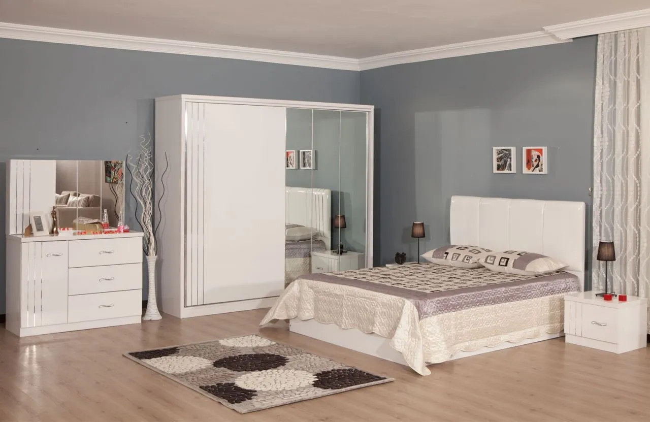 Trend Luxury Wooden Bedroom Set & Wardrobe — Furniture, Bedroom Suites, Sofa Sets & Carpets | COIDET & ATC