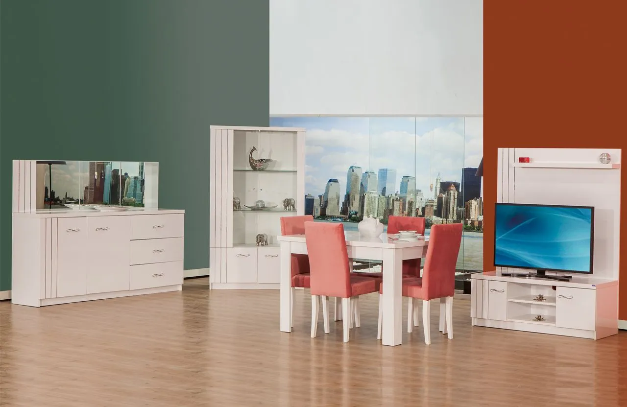 Trend Solid Wood Dining Room & Extendable Table Set — Furniture, Bedroom Suites, Sofa Sets & Carpets | COIDET & ATC