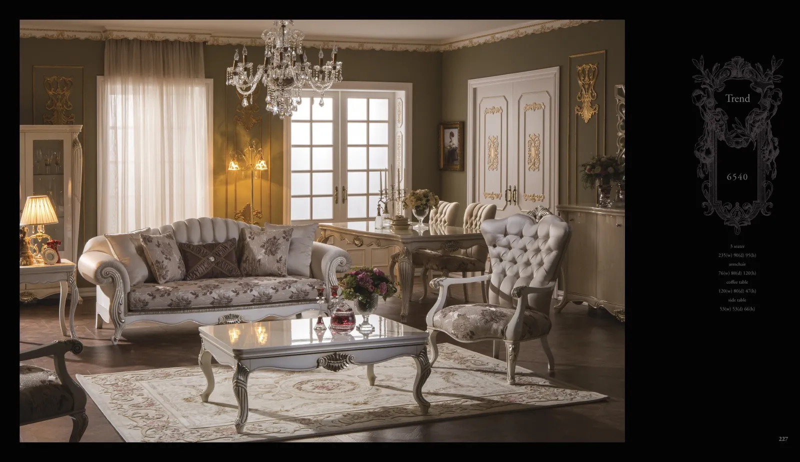 Inegol & Kayseri Luxury Furniture Collection Model 147 — Furniture, Bedroom Suites, Sofa Sets & Carpets | COIDET & ATC