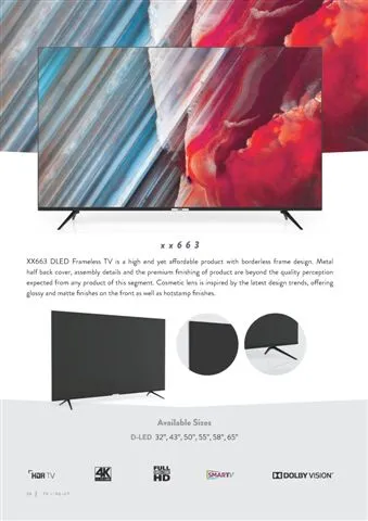 Ultra HD 4K Smart LED TV — Android TV Export Model 251 — Major Appliances, Refrigeration & Consumer Electronics | COIDET & ATC