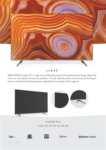 Ultra HD 4K Smart LED TV — Android TV Export Model 1 — Major Appliances, Refrigeration & Consumer Electronics | COIDET & ATC