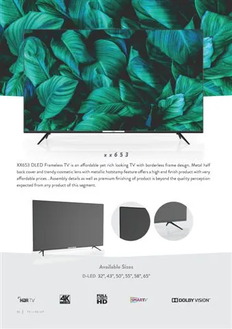 Ultra HD 4K Smart LED TV — Android TV Export Model 55 — Major Appliances, Refrigeration & Consumer Electronics | COIDET & ATC