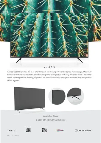 Ultra HD 4K Smart LED TV — Android TV Export Model 210 — Major Appliances, Refrigeration & Consumer Electronics | COIDET & ATC