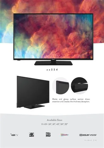 Ultra HD 4K Smart LED TV — Android TV Export Model 23 — Major Appliances, Refrigeration & Consumer Electronics | COIDET & ATC