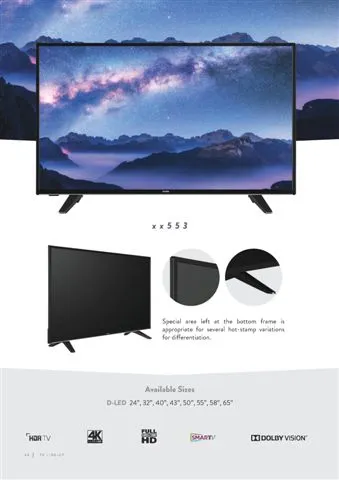 Ultra HD 4K Smart LED TV — Android TV Export Model 120 — Major Appliances, Refrigeration & Consumer Electronics | COIDET & ATC