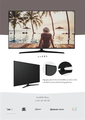 Ultra HD 4K Smart LED TV — Android TV Export Model 242 — Major Appliances, Refrigeration & Consumer Electronics | COIDET & ATC