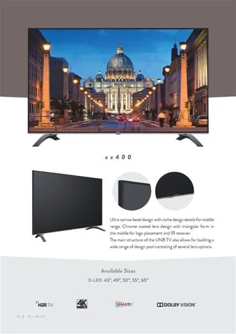 Ultra HD 4K Smart LED TV — Android TV Export Model 117 — Major Appliances, Refrigeration & Consumer Electronics | COIDET & ATC