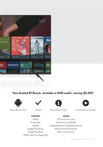 Ultra HD 4K Smart LED TV — Android TV Export Model 123 — Major Appliances, Refrigeration & Consumer Electronics | COIDET & ATC
