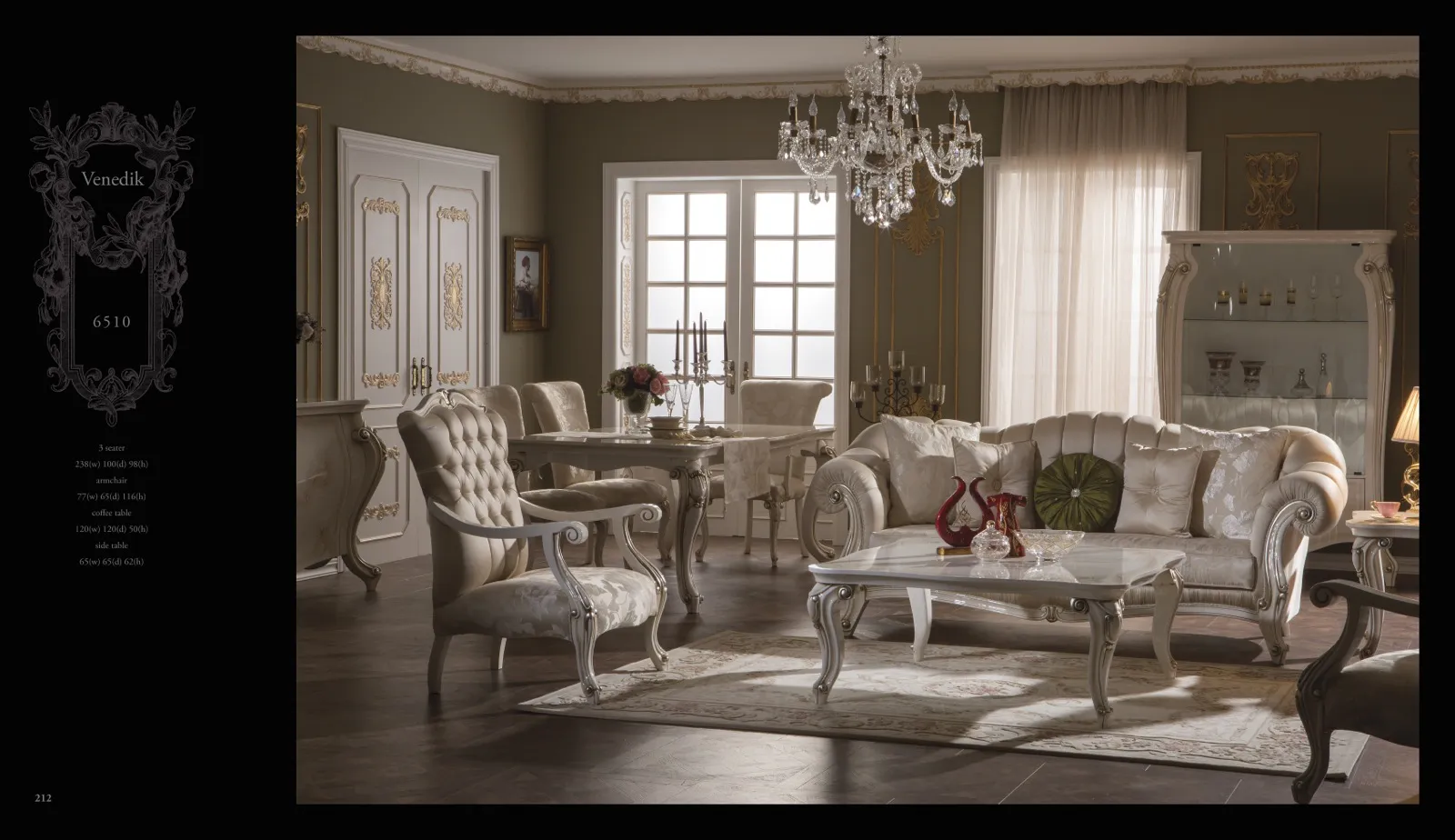 Inegol & Kayseri Luxury Furniture Collection Model 146 — Furniture, Bedroom Suites, Sofa Sets & Carpets | COIDET & ATC