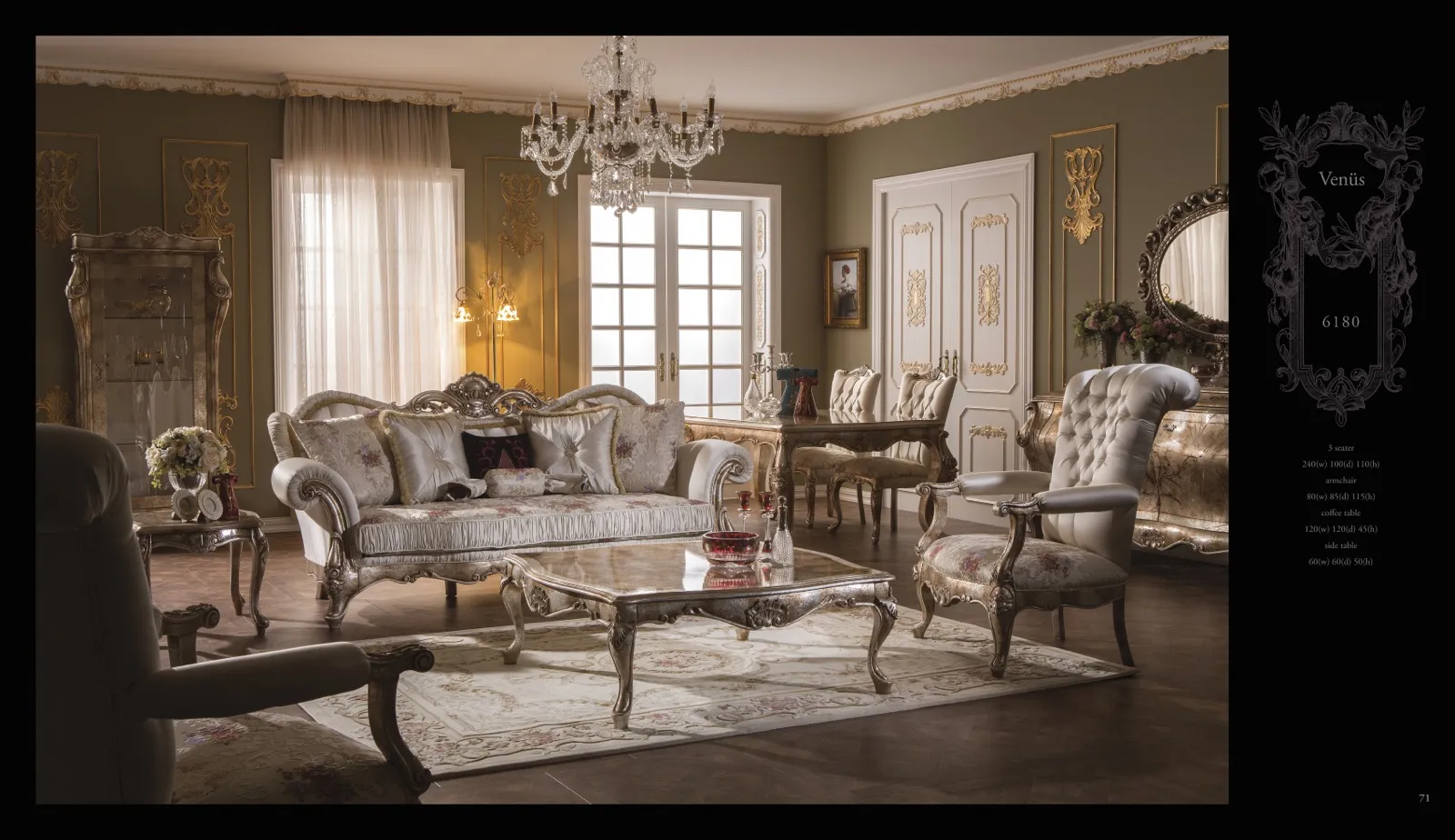 Inegol & Kayseri Luxury Furniture Collection Model 142 — Furniture, Bedroom Suites, Sofa Sets & Carpets | COIDET & ATC