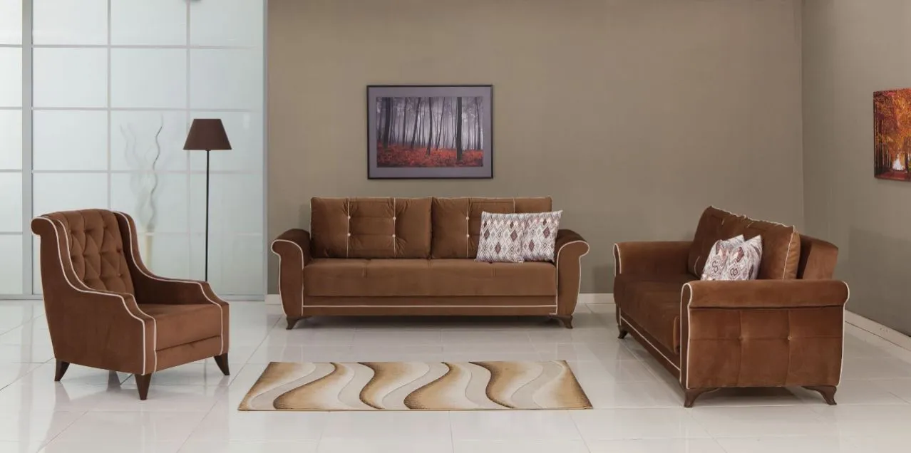 Verona Modern Chester Sofa Set (3+3+1+1) Model 1 — Inegol Export — Furniture, Bedroom Suites, Sofa Sets & Carpets | COIDET & ATC