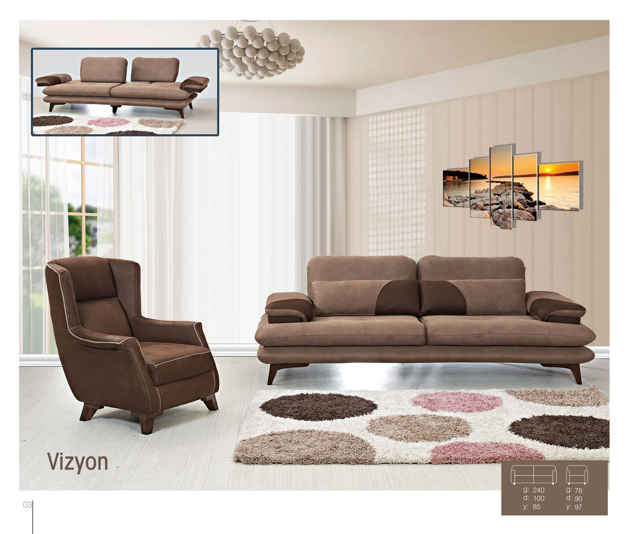 Inegol & Kayseri Luxury Furniture Collection Model 80 — Furniture, Bedroom Suites, Sofa Sets & Carpets | COIDET & ATC