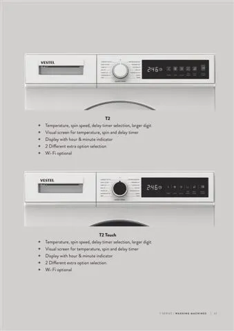 A+++ Freestanding Washing Machine 8-10 kg Export Series Model 138 — Major Appliances, Refrigeration & Consumer Electronics | COIDET & ATC