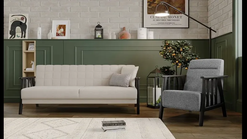 Luxury Sofa & Living Room Set 1